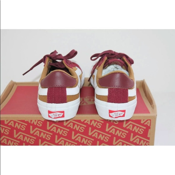 Vans style 112 pro burgundy gold medal  men 7 new - Picture 8 of 8